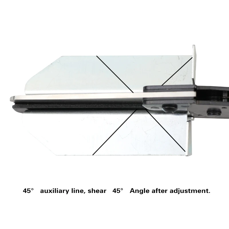 Trunking Scissor Multi Angle Mitre organizer kabli Cutter PVC Trunking PE PPR plastikowa rura cięcie frez 45 90 stopni VSJ-110XC