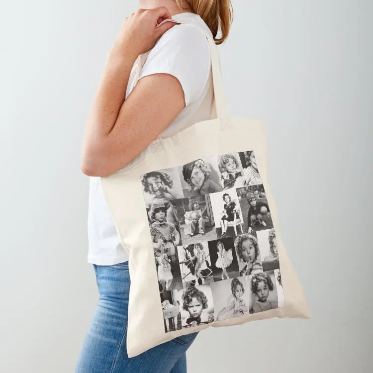 

Shirley Temple Collage Tote Bag Shopper handbag shopper bags for women Eco bag canvas bags