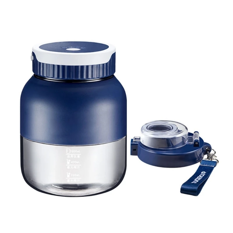 500ML Juicer Draagbare Blenders USB Oplaadbaar Multifunctioneel