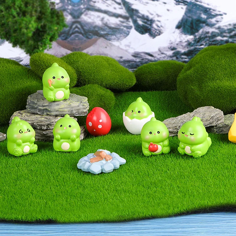 Mini Schattige Dieren Beeldje Diermodel Mos Micro Landschap Home Decor Miniatuur Fee Tuin Decoratie Accessoires