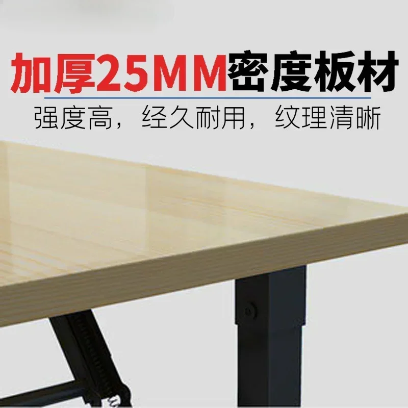 

Outdoor stall tables and chairs Portable training conference tables and chairs Simple home office computer table Long folding ta