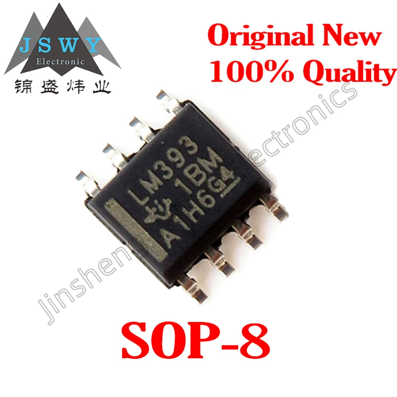 

10~50PCS LM393A LM393ADR SOP8 SMD Linear Comparator Chip IC 100% Brand New Original Genuine Stock