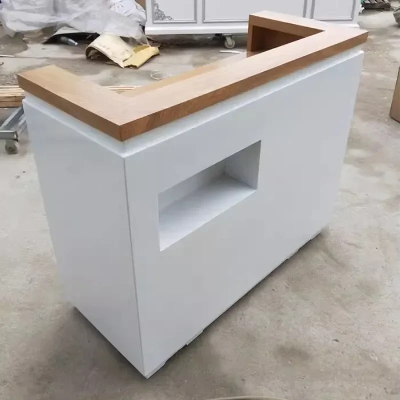

New Checkout Page Counter Simple Modern Clothing Store pulpit stand for church Beauty Salons Receptions Buffet Display Stands