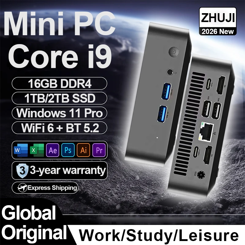 �y�Z�[�����z2026�N�� �~�jPC Windows 11 Core i9 8950HK Core i3 6100U �|�[�^�u���f�X�N�g�b�vPC 16GB DDR4 1TB/2TB SSD WiFi 6 �Q�[�~���O�R���s���[�^�[ �I�t�B�XPC
