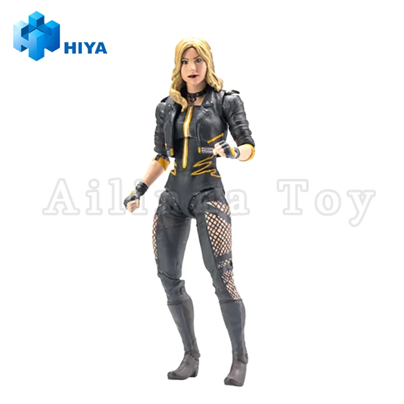 

HIYA 1/18 4inch Action Figure Exquisite Mini Series INJUSTICE 2 Black Canary Anime For Gift