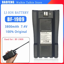 BAOFENG Walkie Talkie Battery BF-1909 Li-ion 3800mAh Extra Batteries for Two Way Radio BF1909 Replacement Power Radio Receiver