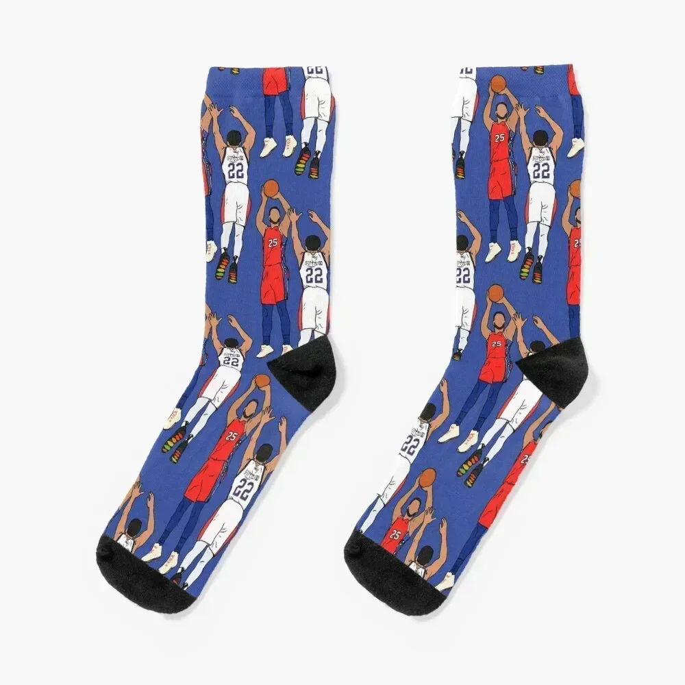 

Носки Ben Simmons Makes Your First Three, зимние виды спорта и отдых, забавный подарок, японские модные носки, женские и мужские