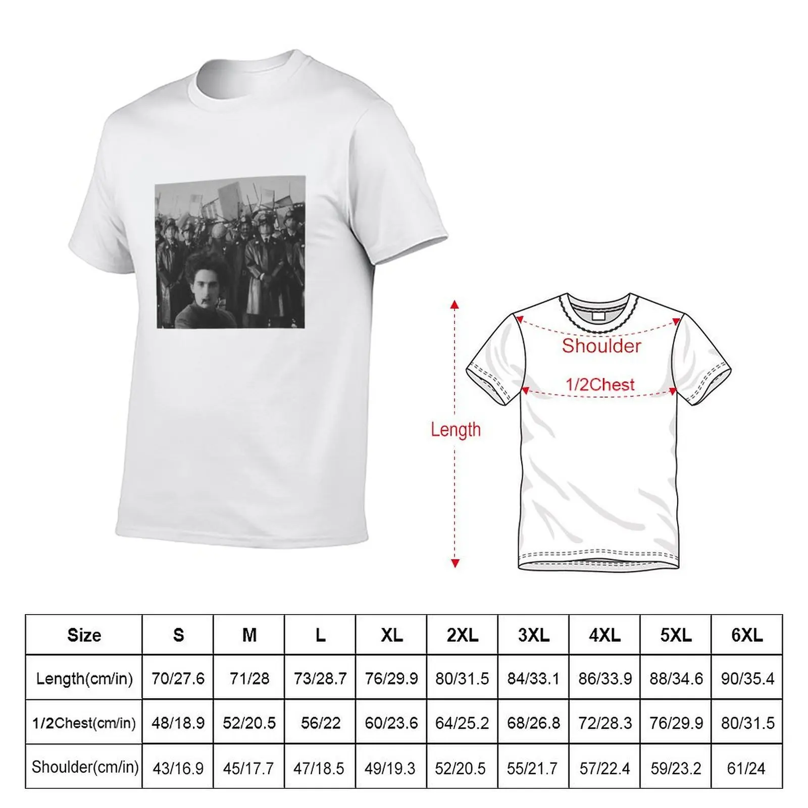 Zeffirelli The French Dispatch T-Shirt t shirts for man cotton funny t shirts cotton T-Shirt