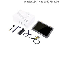 Hawkeye Little Pilott 4 5inch Monitor 5.8GHZ 48CH Built DVR Battery Dual Receivers 800X480 Led FPV Monitor RC FPV Racing Drone