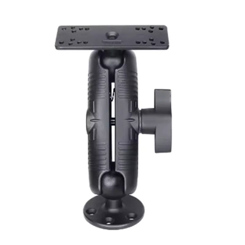 Kayak Screw Mounting Fish Finder Bracket Universal Hole Mounting Holder Compatible with 9