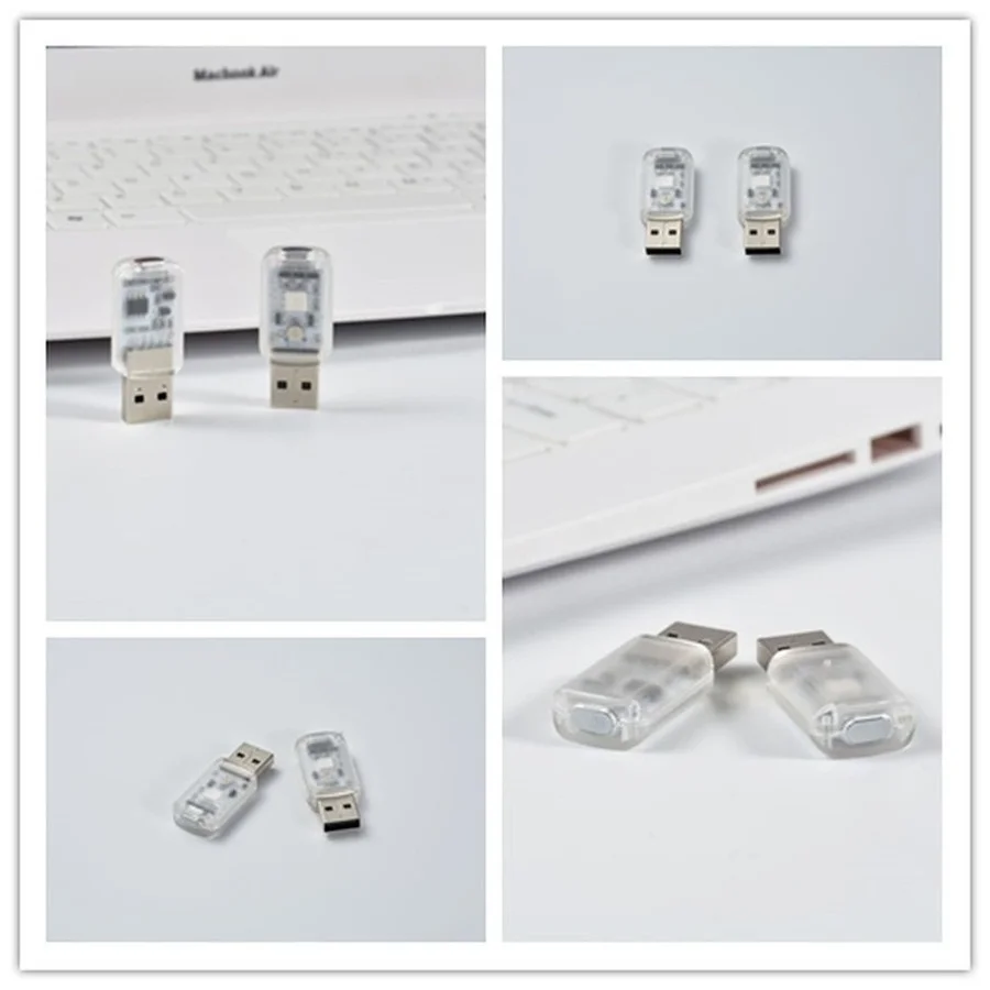 USB 7-In-1 Atmosphere Light Touch Music Control Mini LED luce decorativa per auto luce ambientale luce notturna colorata In auto