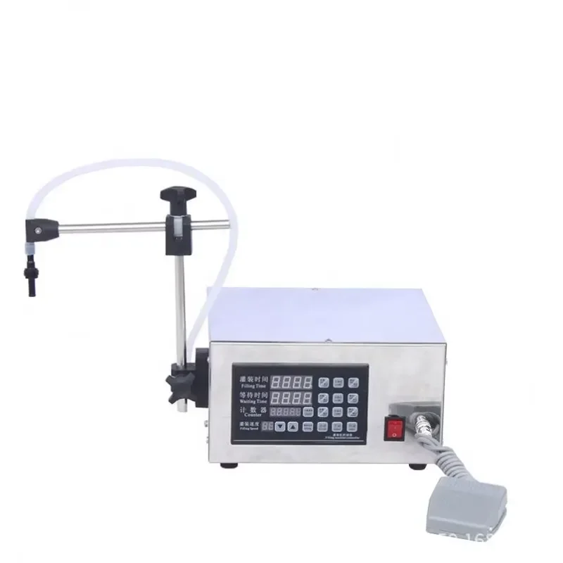 Semi Automatic CNC Liquid Filling Machine Honey Milk for Edible Oil Perfume Mineral Water Beverages With Quantitative Filling
