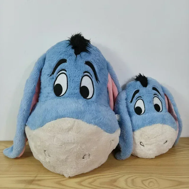 ديزني الكرتون تدلى آذان Eeyore الحيوان حمار أفخم دمية لعبة سيارة وسادة غرفة الديكور وسادة أريكة هدايا عيد ميلاد الأطفال