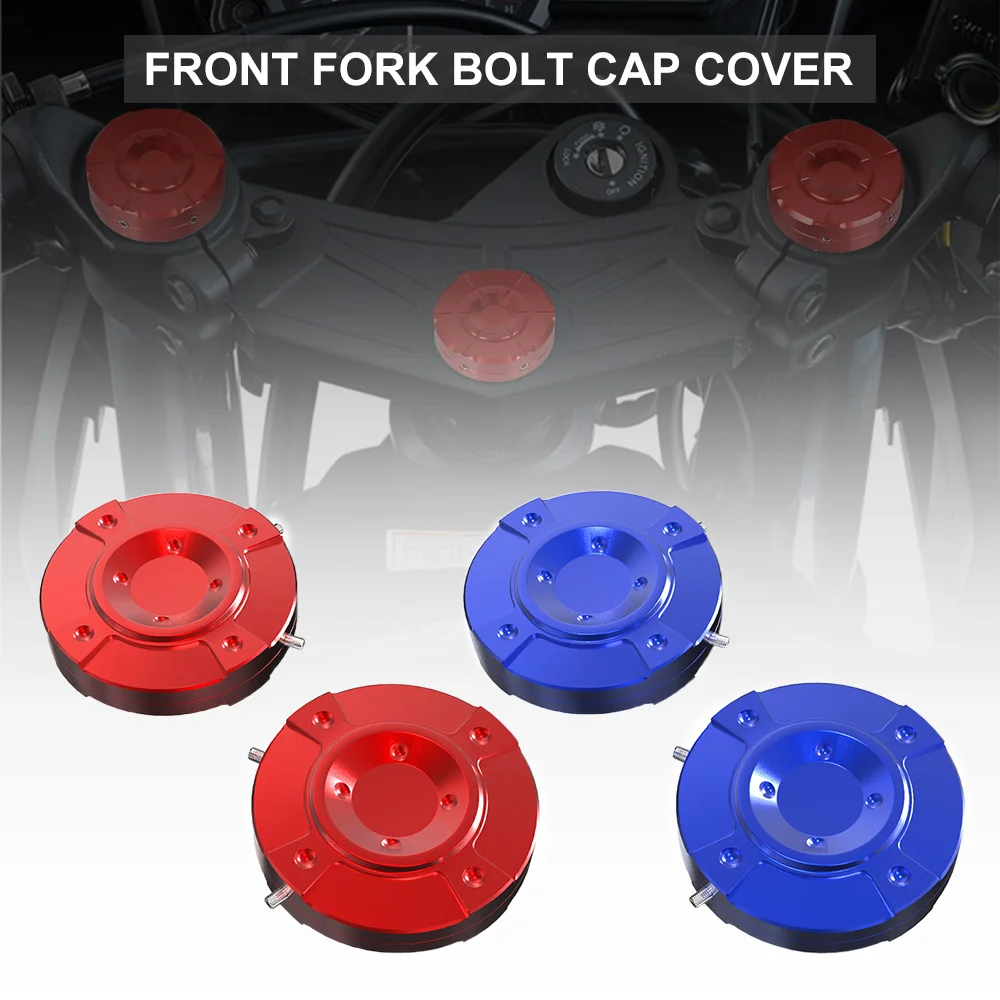 

Upper Connecting Plate Screw Cap Front Fork Connecting Plate Decorative Cover For Yamaha YZF R25 R3 World GP 60thAnniversary