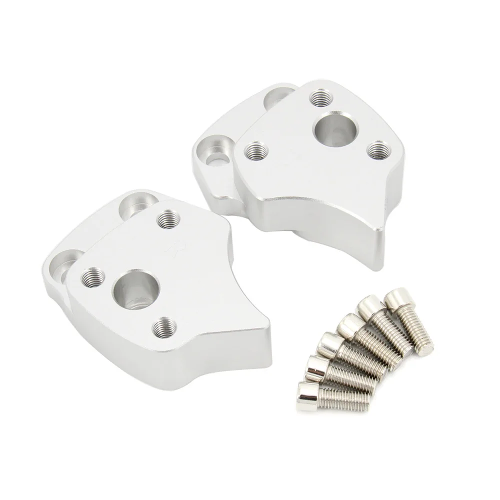 2001 2002 2003 2004 2005 لياماها FJR1300 FJR 1300 دراجة نارية مقود الناهضون الارتفاع يصل محولات المشبك 25 مللي متر المقود الناهضون