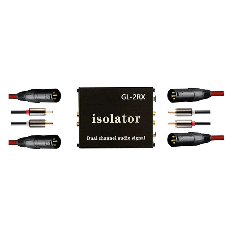 A02M-Audio Isolator Lotus Interface XLR Noise Reduction For Recording Studios Conference Rooms Movie Theaters Etc Hifi Sound Qua