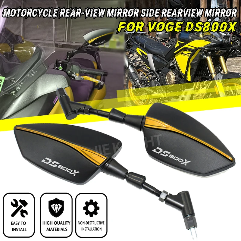 

2025 2026 For VOGE 800DSX DS800X Side rearview mirror Rally DS 525X 625X DS900 Motorcycle Rear View Rearview Mirrors Side Mirror