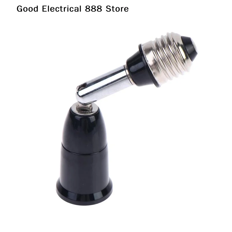 【G】1Pc E27 To E27 LED Light Bulb Lamp Holder Flexible Extension Adapter Socket Extend Adapter Converter Wall Base Holder Screw