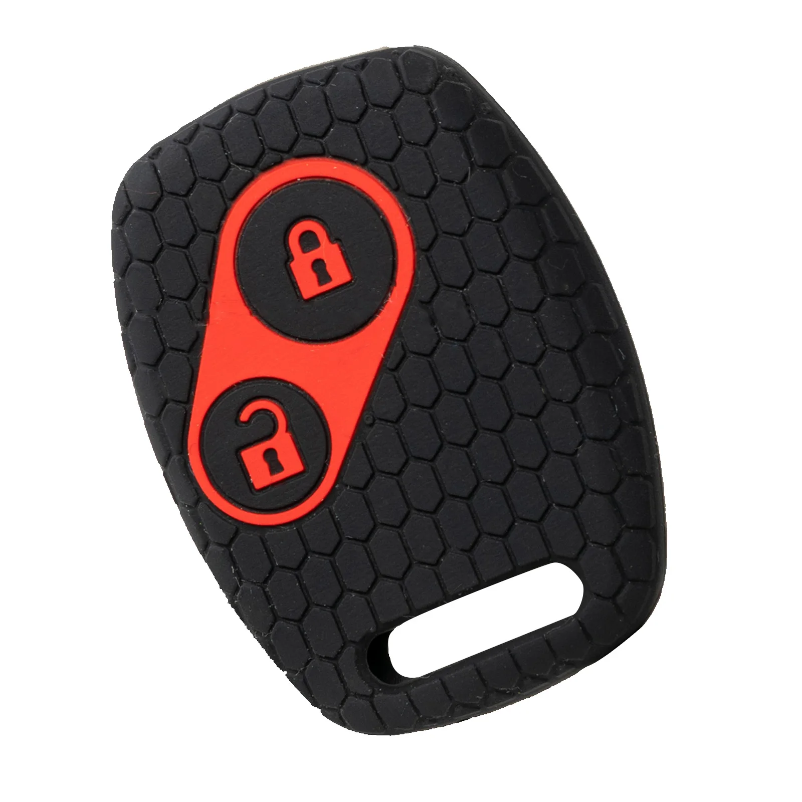 2 Button Car Key Case Shell Remote Fob Cover Silicon Rubber Case For Honda Civic Insight Fit SRV FRV chord 7 Jazz Gr8 150 R Auto