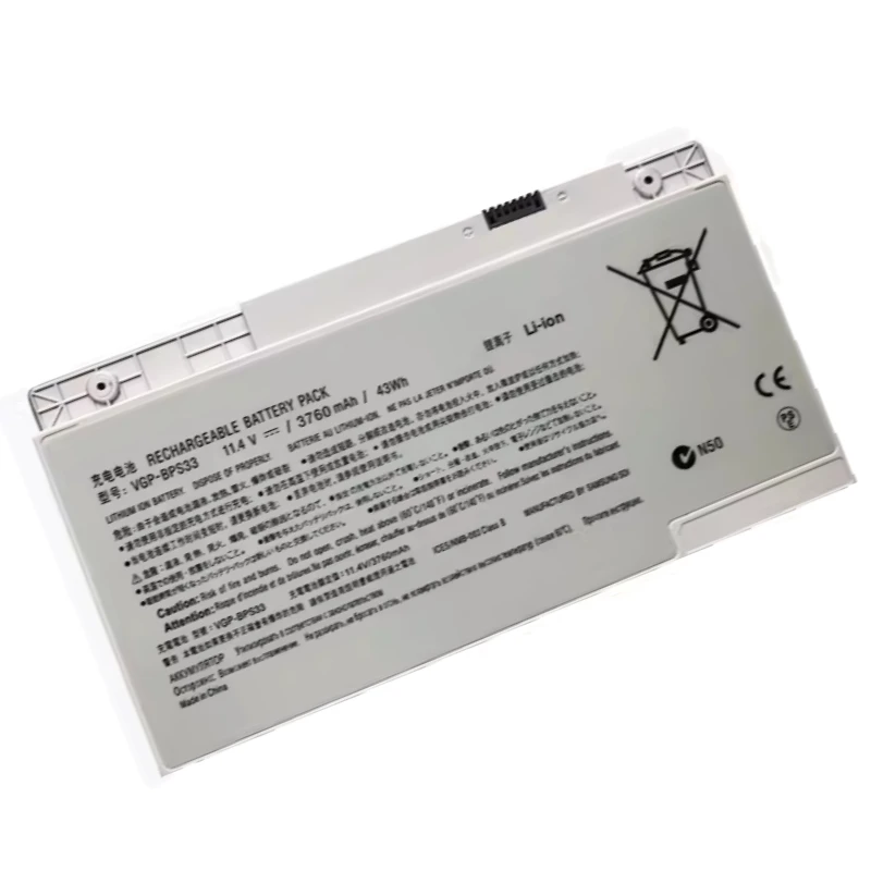 

New Laptop Battery for VGP-BPS33 VAIO SVT-14 SVT-15 T14 T15 BPS33 Touchscreen Ultrabooks 11.4V 3760mAh 43Wh Bateria