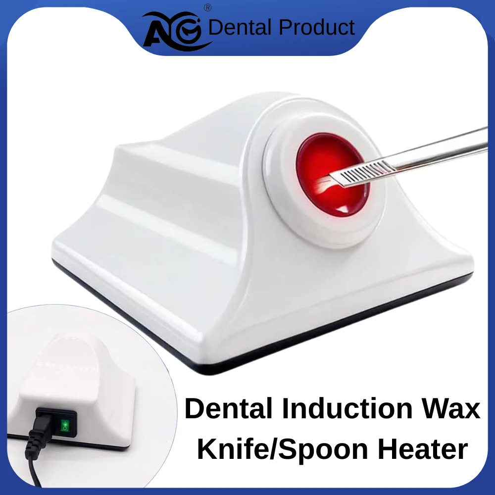 AG Dental Induction Wax Knife/Spoon Heater Dentistry Wax Model Carving Bonding Tools Rapid Heating Technician Tools Equipment