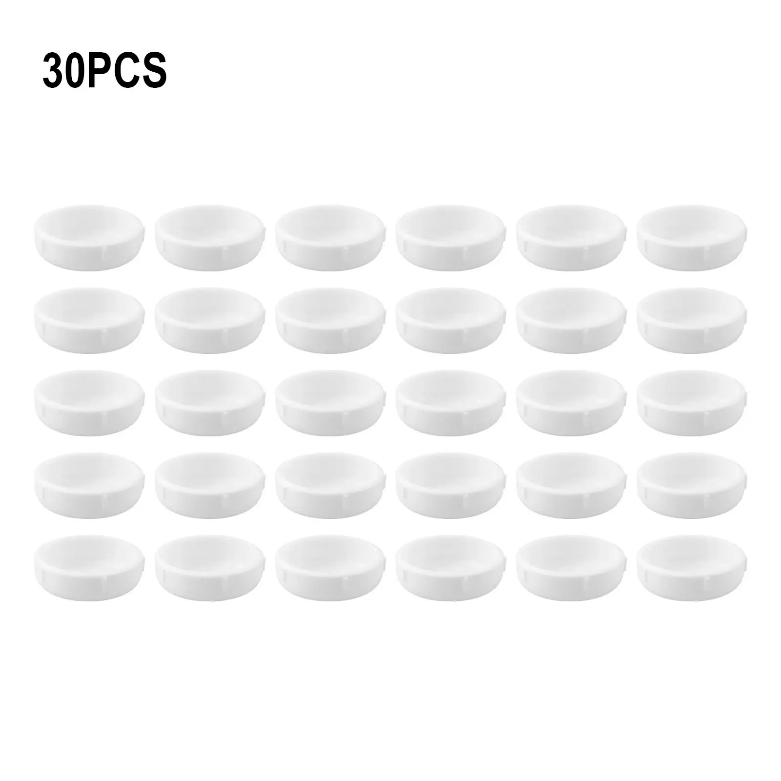 30 Pack Wrought Iron Patio Furniture Feet   Lid Round Plastic Outdoor Effectively Reduce Wear And Tear On Both Furniture Floors