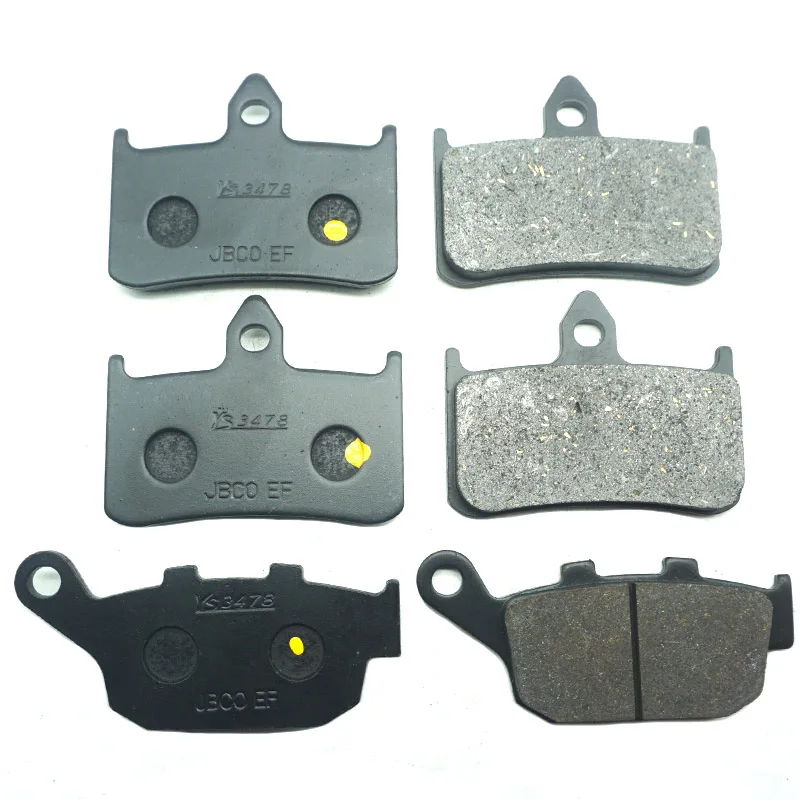 Motorcycle Front Rear Brake Pads For HONDA NSR250R MC16 1986 MC18 1988-1989 MC21 1990-1993 RS250R 1991-1992 NSR RS 250R NSR250 R