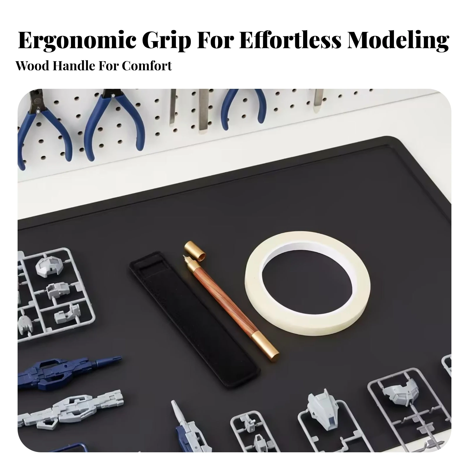 Model Scribing Tool Kit with Tape Accurate Model Customization Tool Kit Scribing Pen with Masking Tape Sharp Ergonomic