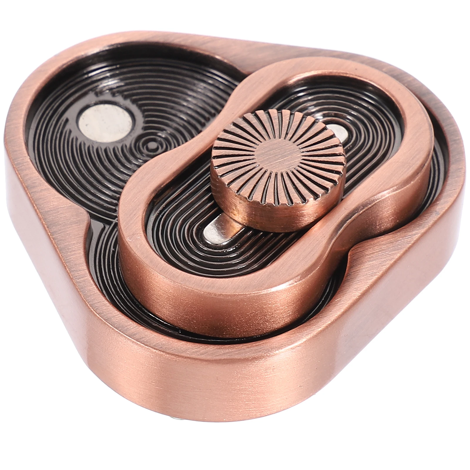 

Metal Fidget Slider Triangle Stress Relief Decompression Office Hand Relaxing Finger Slider for Adults Office Fidget Toy