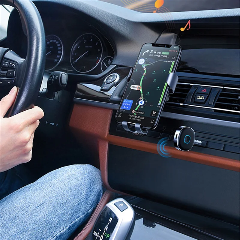 REPLA-Draadloze Bluetooth-compatibele 5.0 Ontvanger Zender Handsfree Adapter Voor Auto Muziek Audio Aux A2DP Hoofdtelefoon