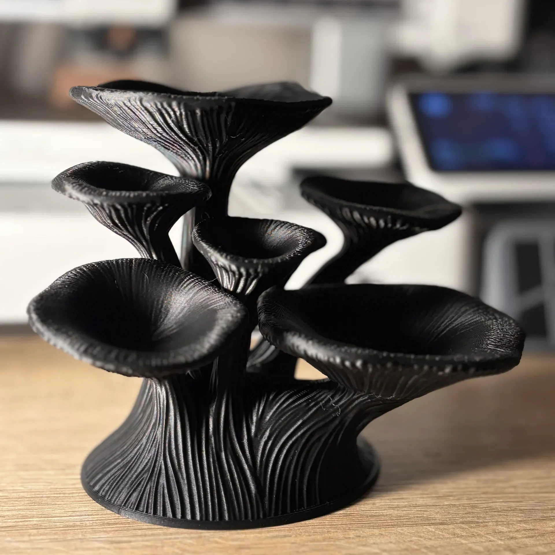 3D-geprinte paddestoelvormige  - 3D Printing Jewelry recensie en prijs