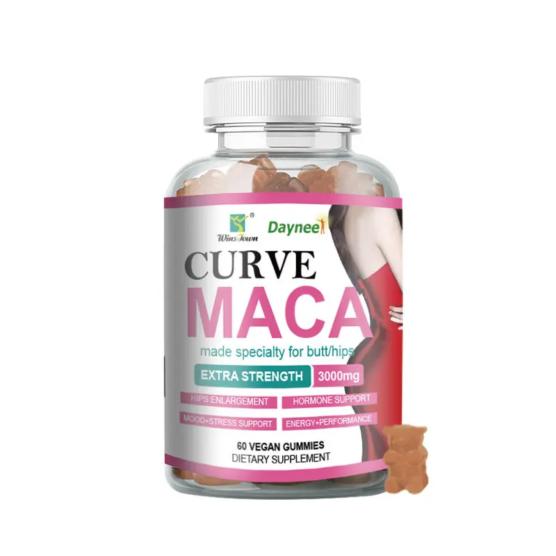 Keep your hips full and maintain a perfect figure with curve maca gummies gummies