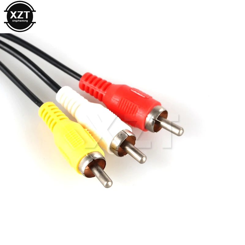 1.8M Long AV Cable Audio Video Cable Console System Universal RGB HD Cable for PlayStation PS3 PS2 PS1 Game Console Game Cable