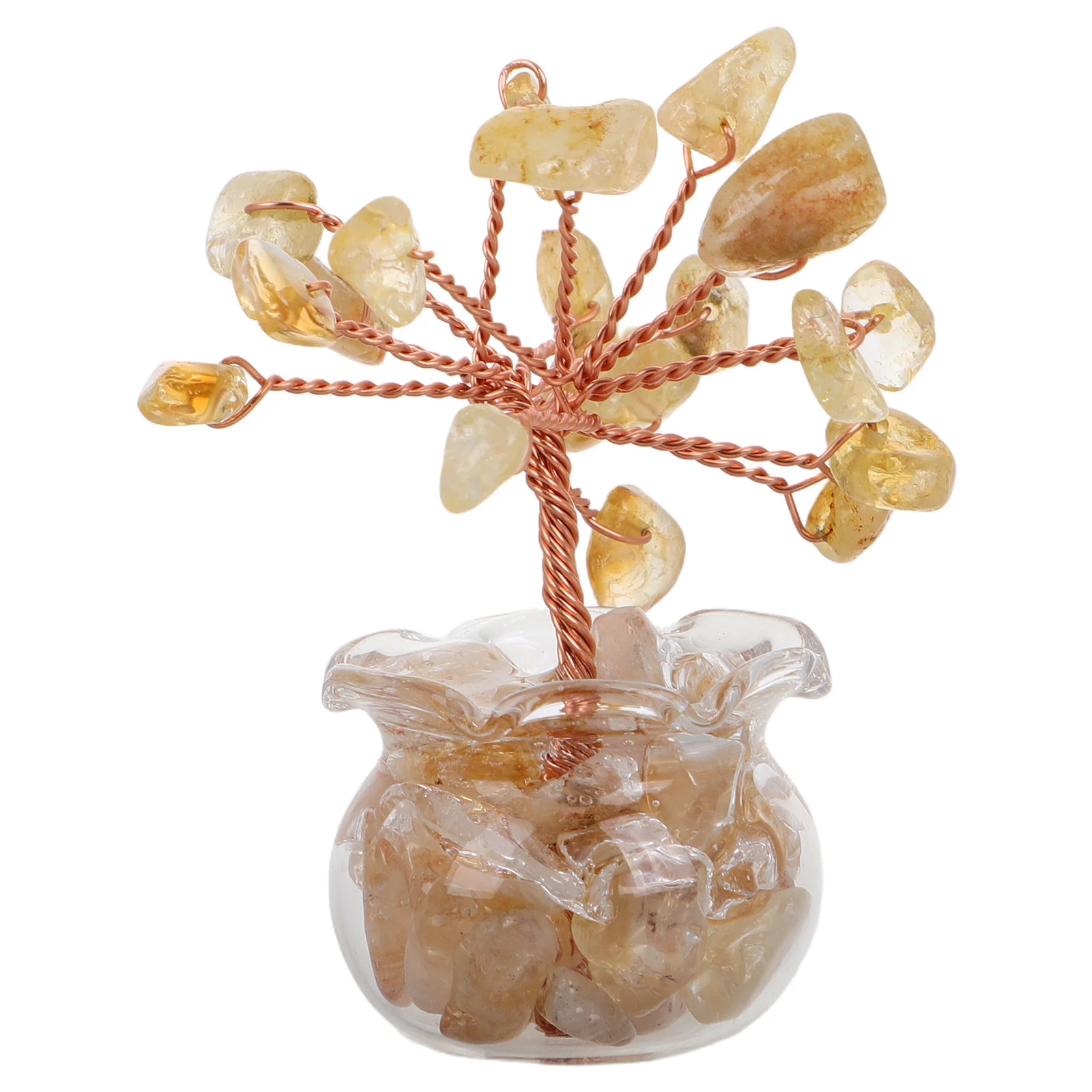 

Crystal Trees Feng Shui Money Decoration Bonsai Decorations for Home Crafts Desktop Gifts Women Aesthetic