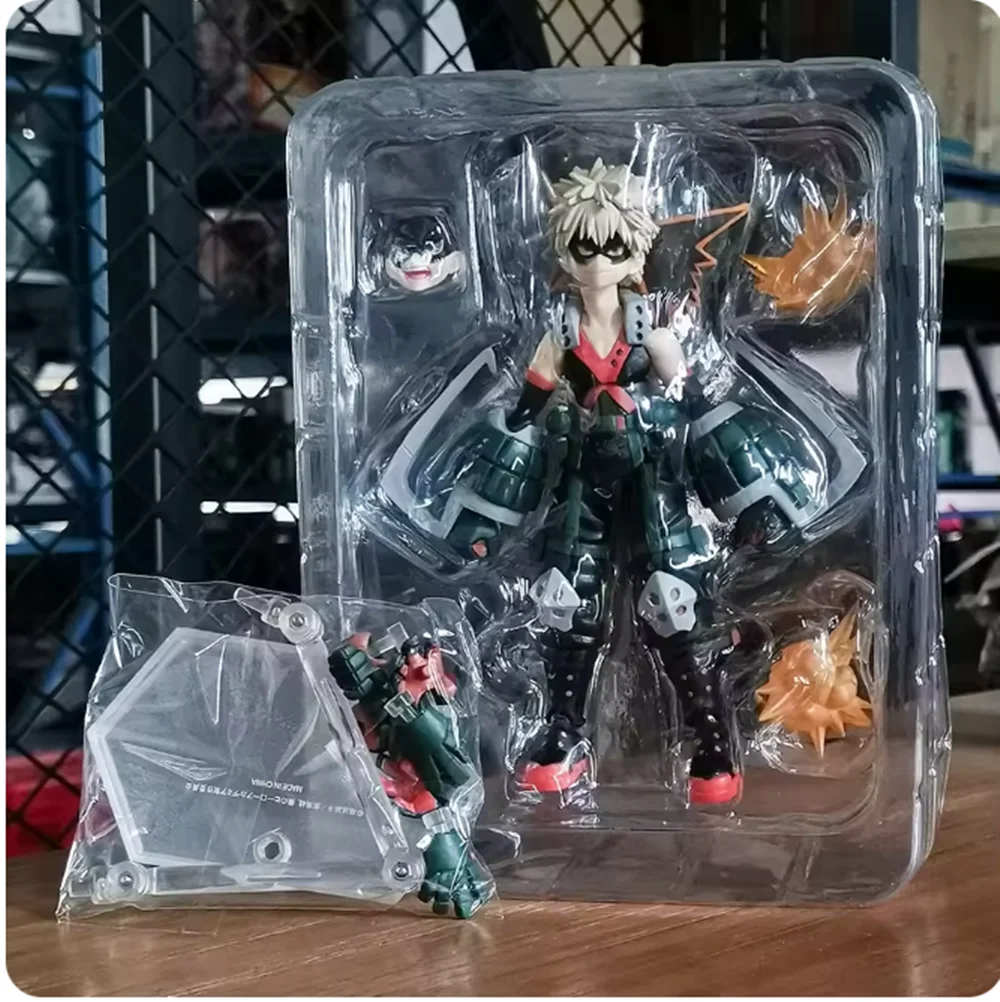 ألعاب بطلي MHA الرسوم المتحركة الطرفية Bakugou Midoriya Izuku شخصية الحركة ديكور الغرفة المنقولة معرض قابل للجمع للهدايا #4