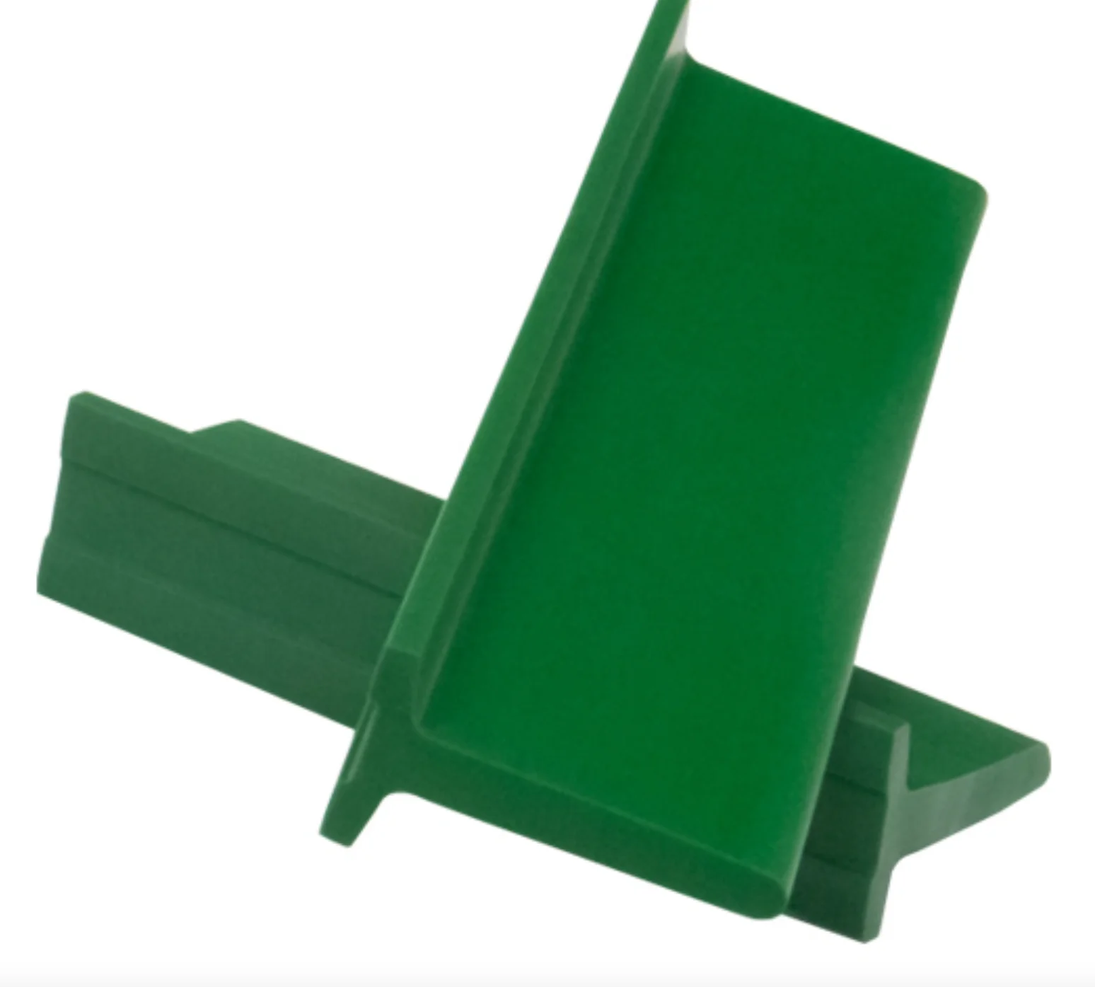 2Meters H:80MM PVC Green T-shaped Baffle Cleat Conveyor Belt Partition Strip