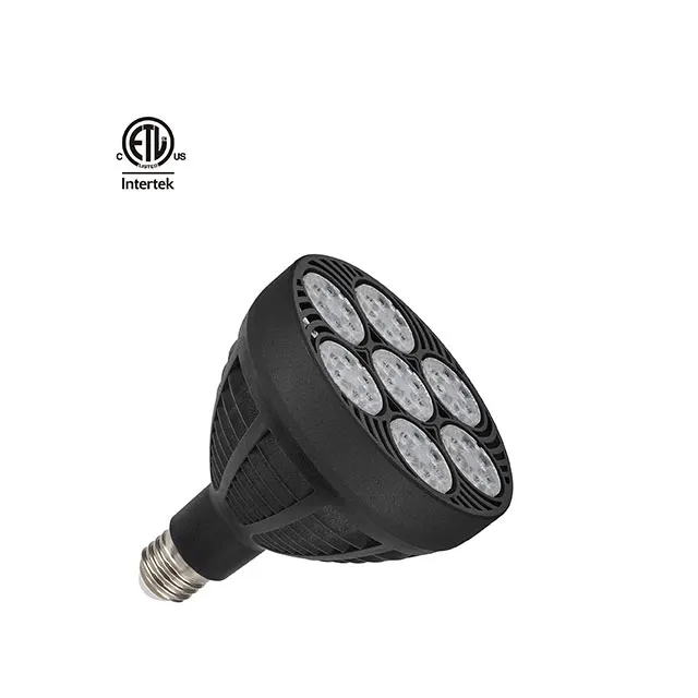 Iluminação interna certificação etl luz led par38 led spot light 40w 60w super brilhante para jóias igreja compras