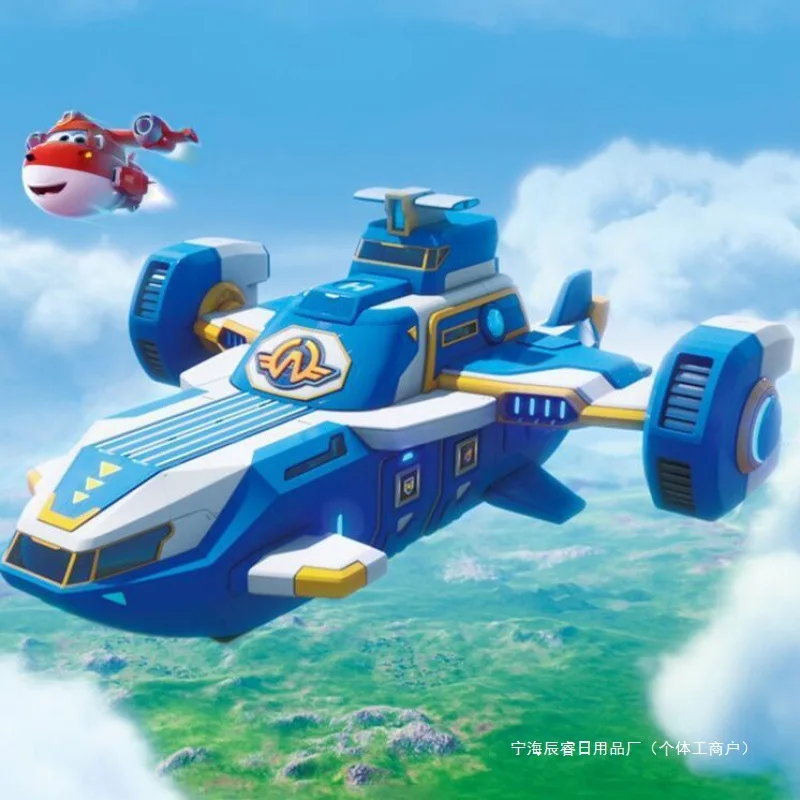 Super Wings Mini World Aircraft Robot trasformare dall'aereo in robot Action Figures Anime Giocattolo per bambini Regalo