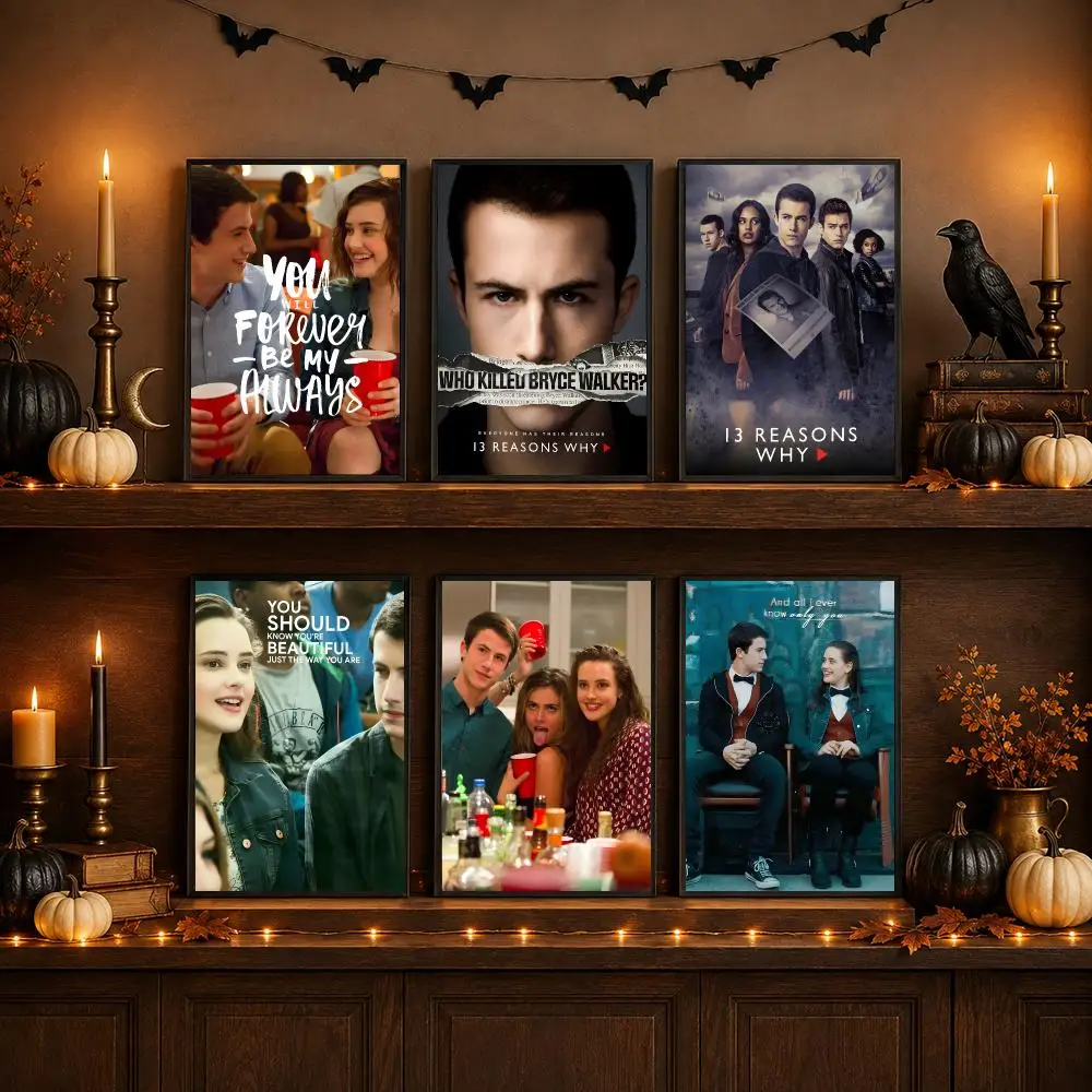 13 Reasons Why Poster Wall Art Print Art Suitable For Living Room Bedroom Bar Parlor Home Decoration Gift