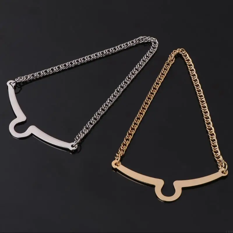 C1FE VINTAGE BROCH CLASSION TIE CHAIN ​​CHINE CHIN