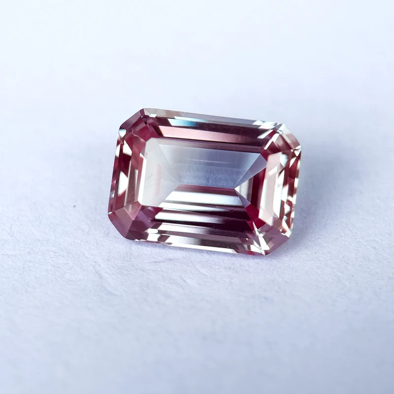 Smeraldo a forma di laboratorio coltivato alessandrite che cambia colore pietra anello fai da te collana orecchini materiali principali con certificato all'ingrosso