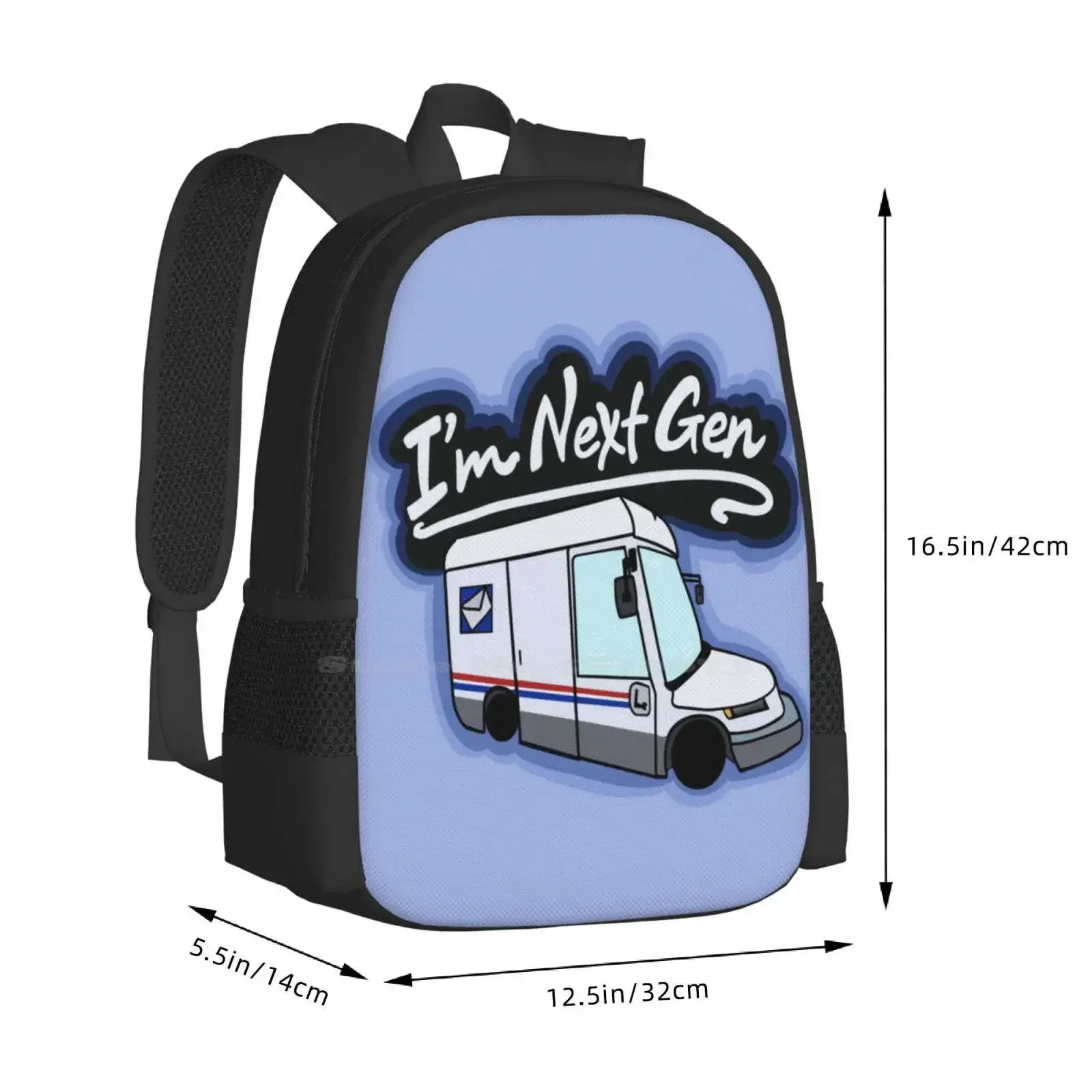 Next Gen Mail Carrier (Ngdv) رائجة البيع حقيبة مدرسية على ظهره حقائب الموضة الكهربائية Llv Ngdv شاحنة بريد كهربائية مشاكل رجل البريد #3