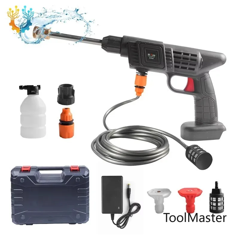 

【2026】Portable Cordless Electric Cleaning Machine With High-Pressure Wash Gun Lithium Battery DIY Grade Spray Gun