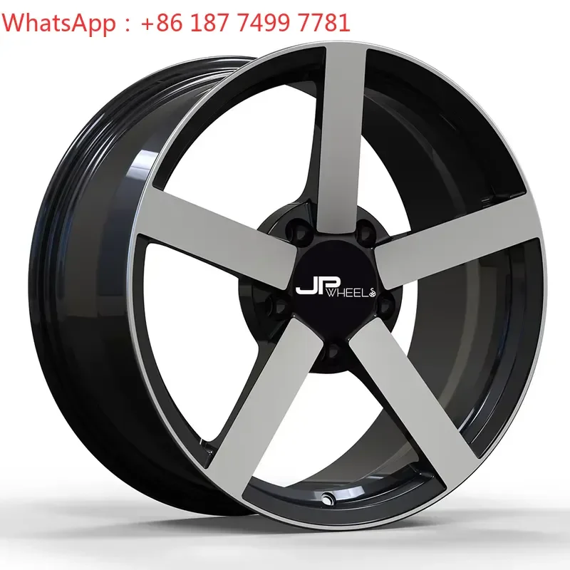 JPwheels Five Spoke Monoblok Forged Alloy Wheels 19x8.5 Inch Car Rims 5x139.7 Passenger Car Wheels #JM3031