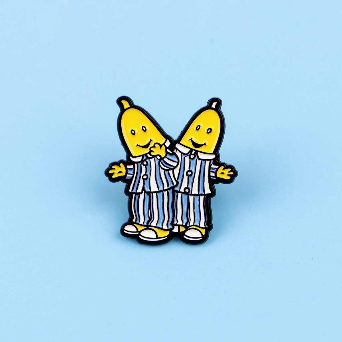 Funny Pajama Banana Man Enamel Pins Cartonn Fruit Brooch Lapel Pin Badge on Backpack Clothing Accessories Fashion Jewelry Gifts view 3