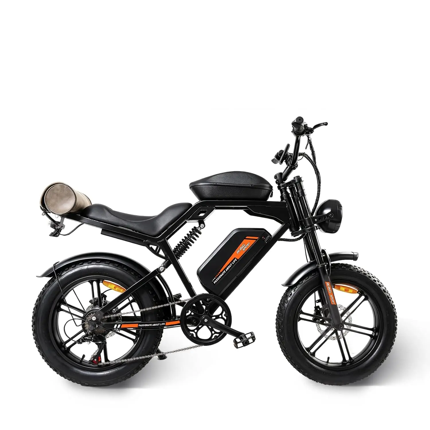 2500W Peak Electric Bike 48V 27AH Removable Battery Adults Mountain Commuter, Customized