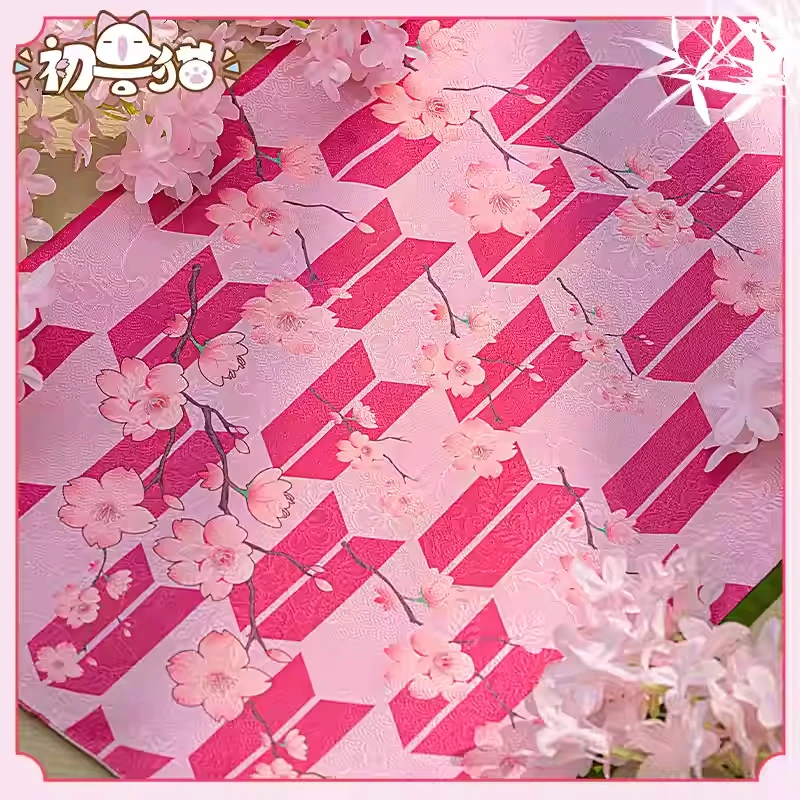 جديد Mooyiyi cos Kanroji Mitsuri تأثيري حلي هالوين عيد الميلاد لعب الأدوار حفلة المعرض الهزلي لعبة أنيمي مثير زي