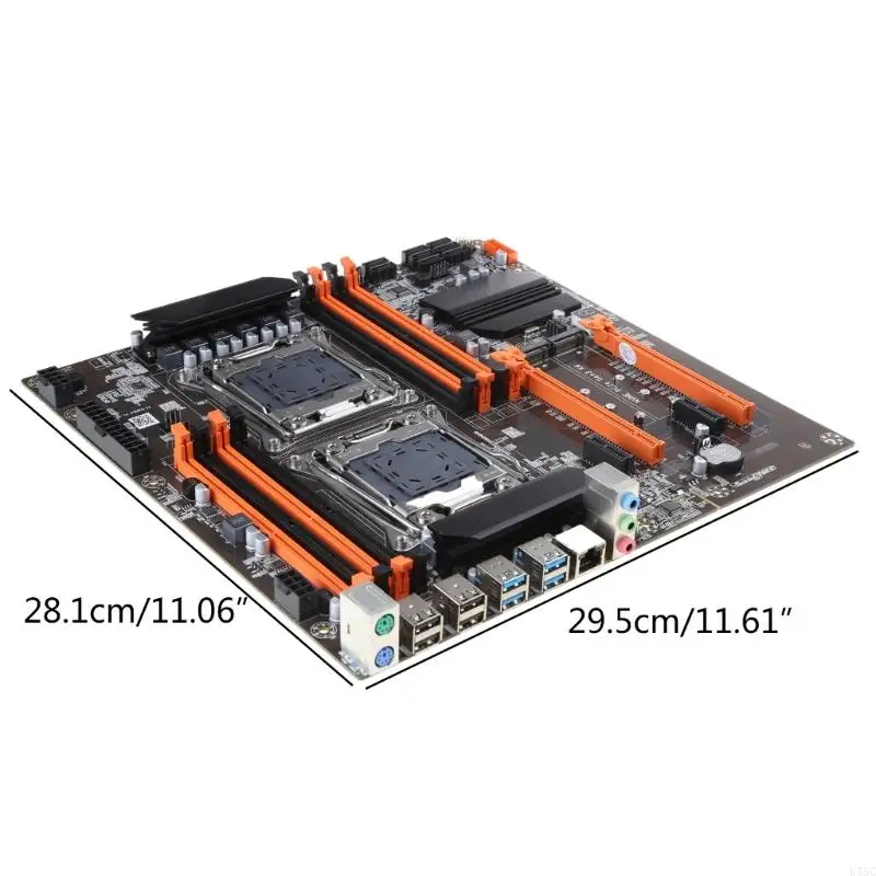 U55C X99 Dual Server Computer Moederbord Ondersteuning LGA2011-3 CPU DDR4 Memory Mainboard