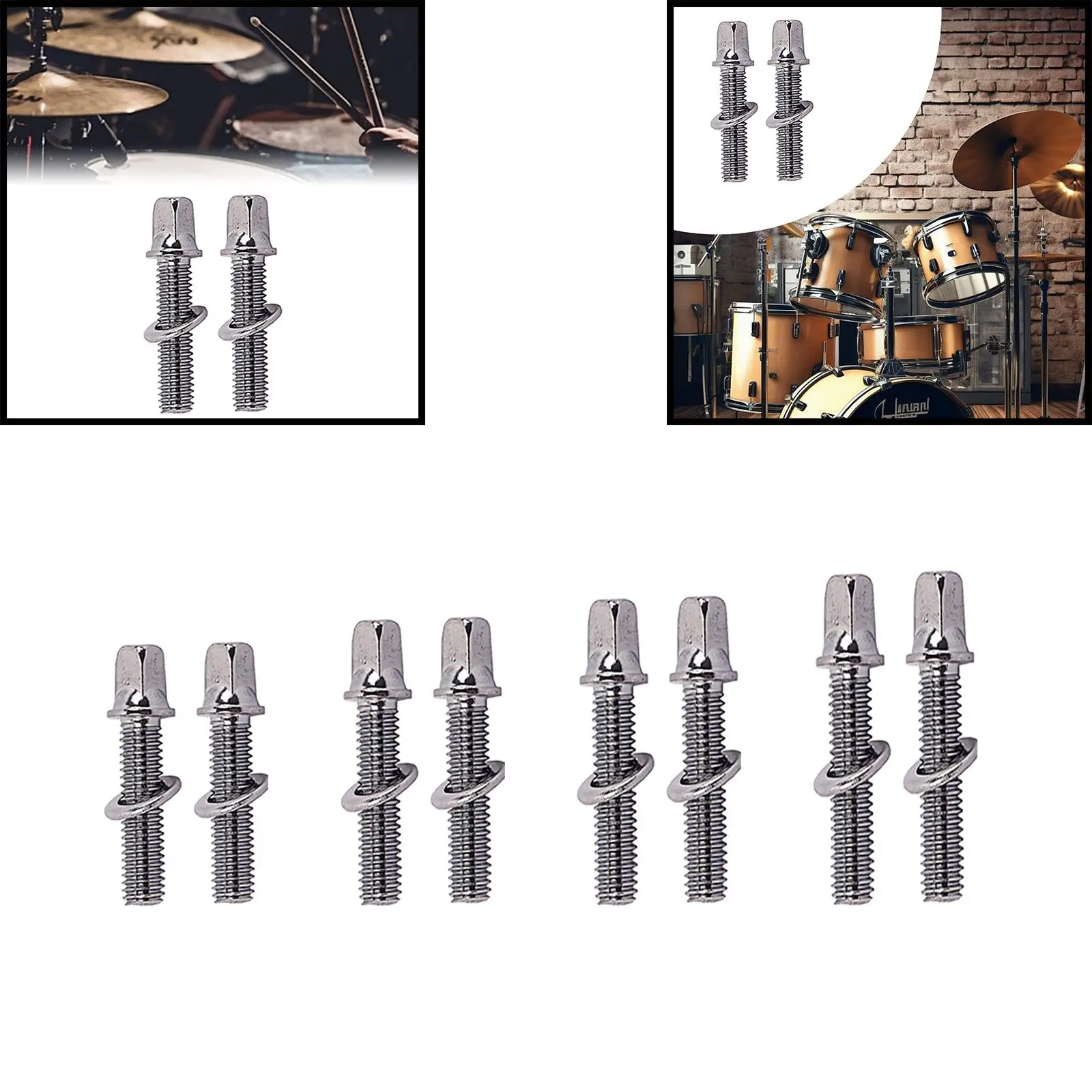 Drum Set Screw Lightweight Hardware for Snare Drums Drum Racks Replace Parts