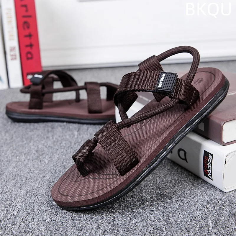 Summer Couple Style 3-color Rope with Flip-flops Fashion Fashion Beach Shoes Comfortable Non-slip Fashion Trend Wear-resistant